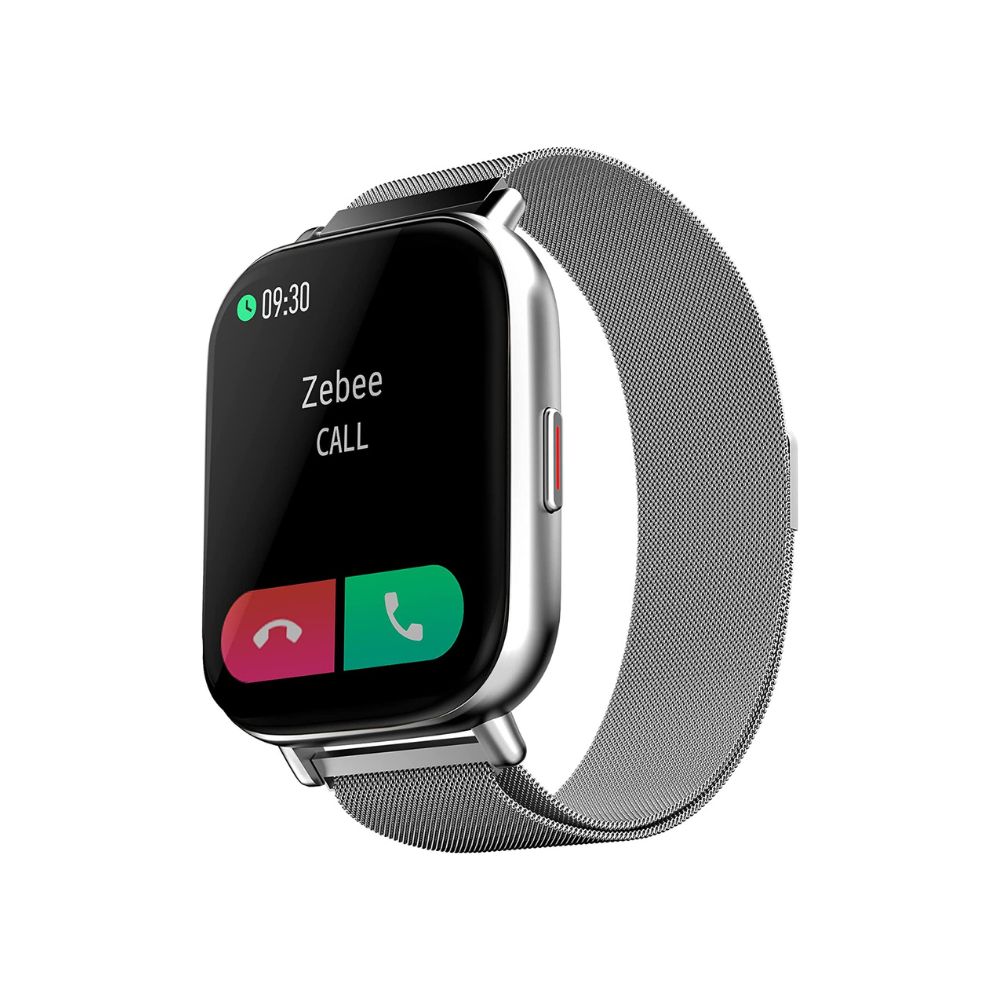 Zebronics ZEB-FIT7220CH Bluetooth Smart Watch(Metallic Silver)