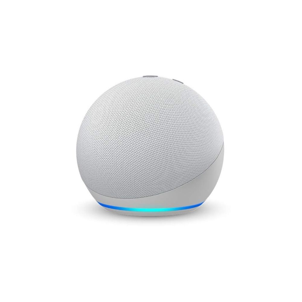 Echo Dot (4th Gen, 2020 release)| Smart speaker with Alexa (White)