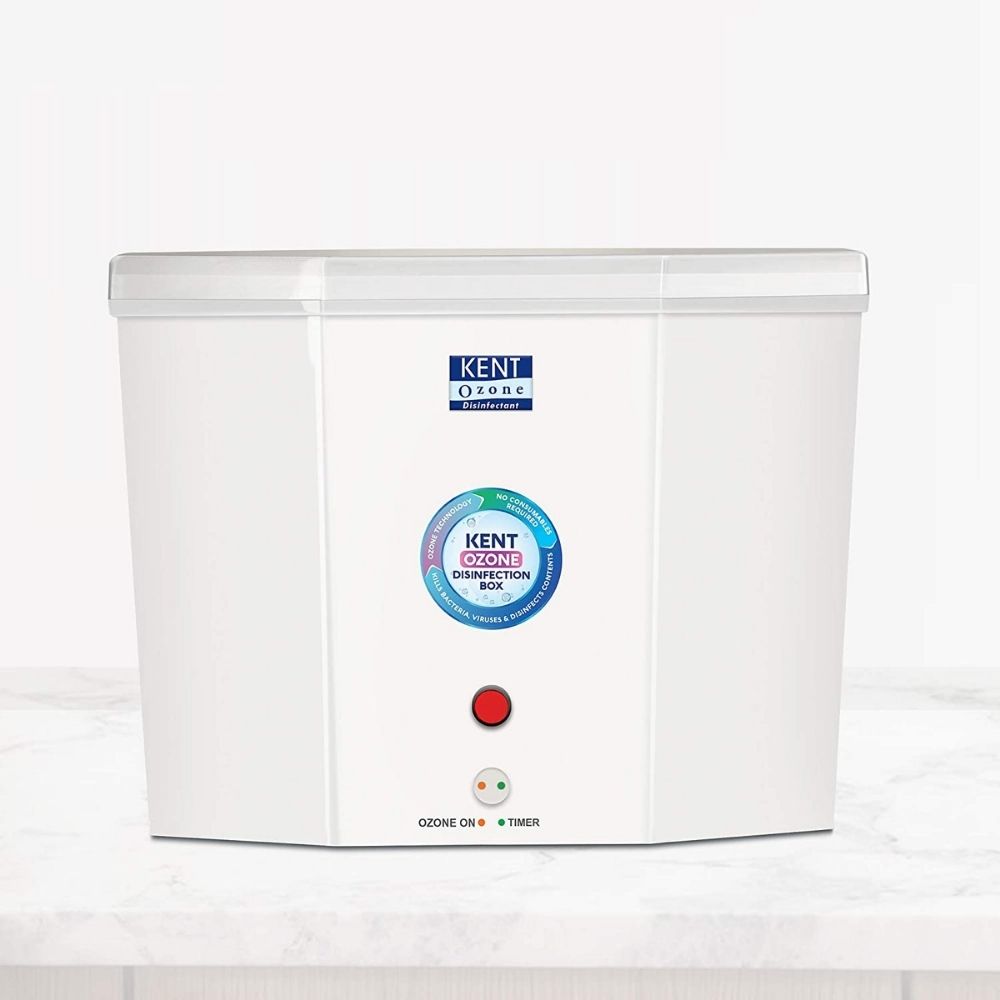KENT 12015 Ozone Disinfection Box | Equipped with Ozone Generator | Disinfects Multiple Items | Better Than UV Sterilizer