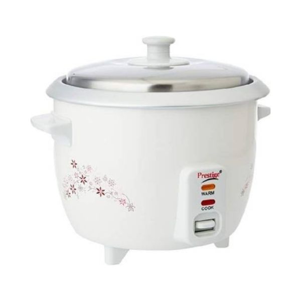 Prestige PRWO 1.0 Electric Rice Cooker  (1 L, White)