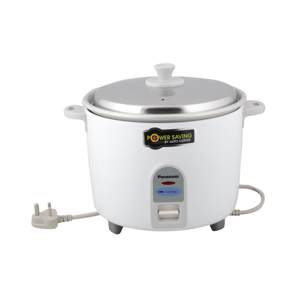 Panasonic Automatic Rice Cooker SR-WA18-E, 4.4L (White)