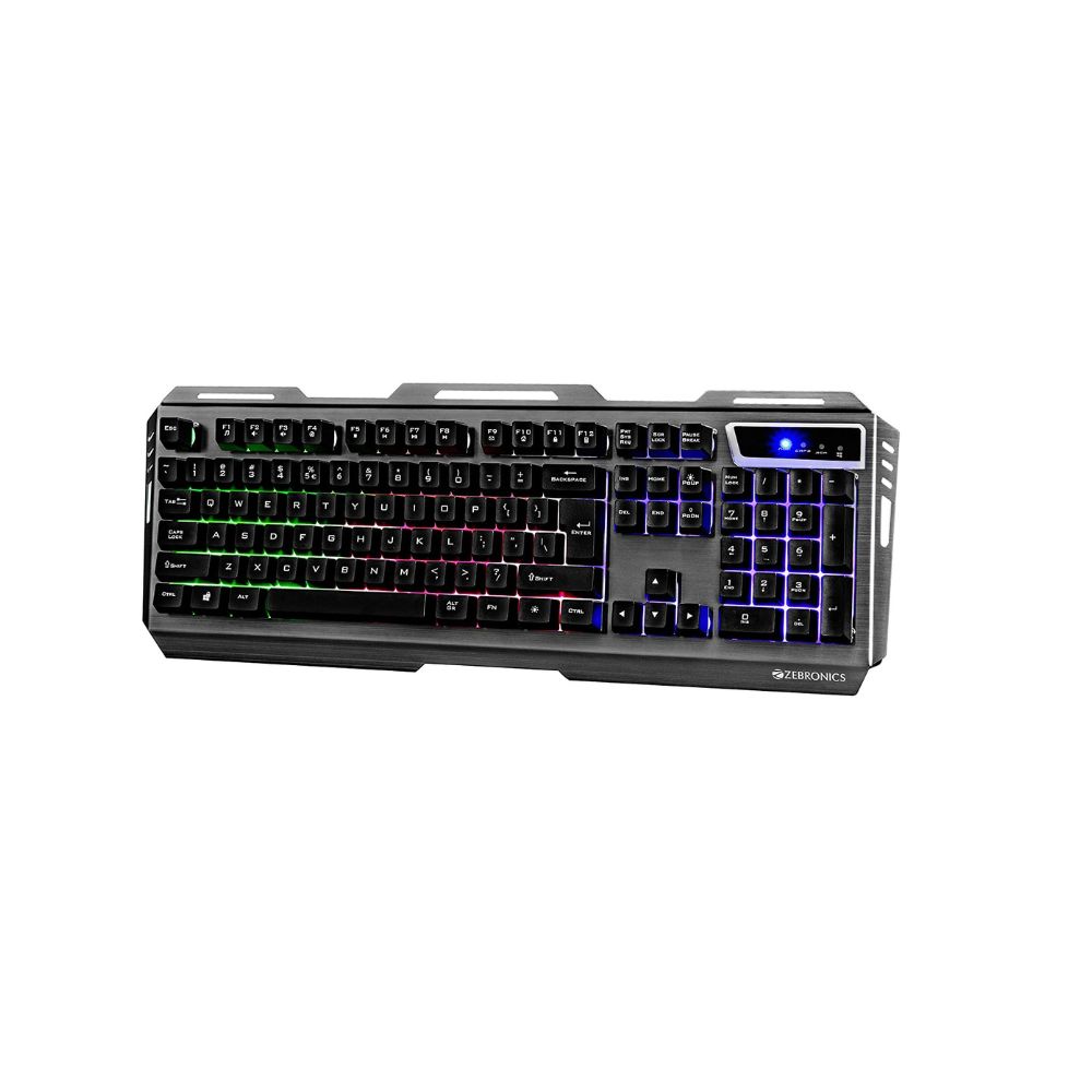 Zebronics Zeb-Transformer-k USB Gaming Keyboard with Multicolor LED Effect