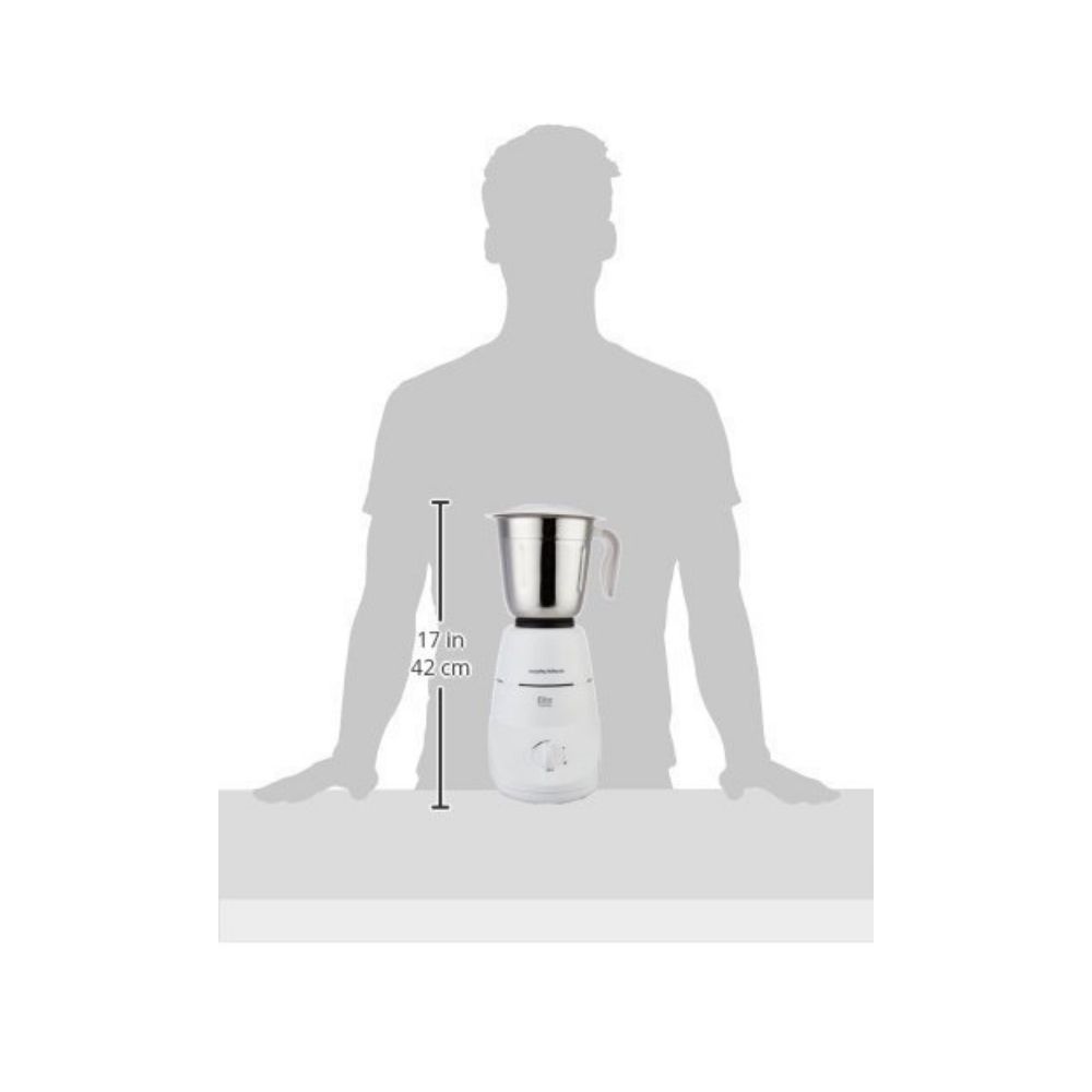 Morphy Richards 500 Watts Mixer Grinder with 3 Jars (White) 640058