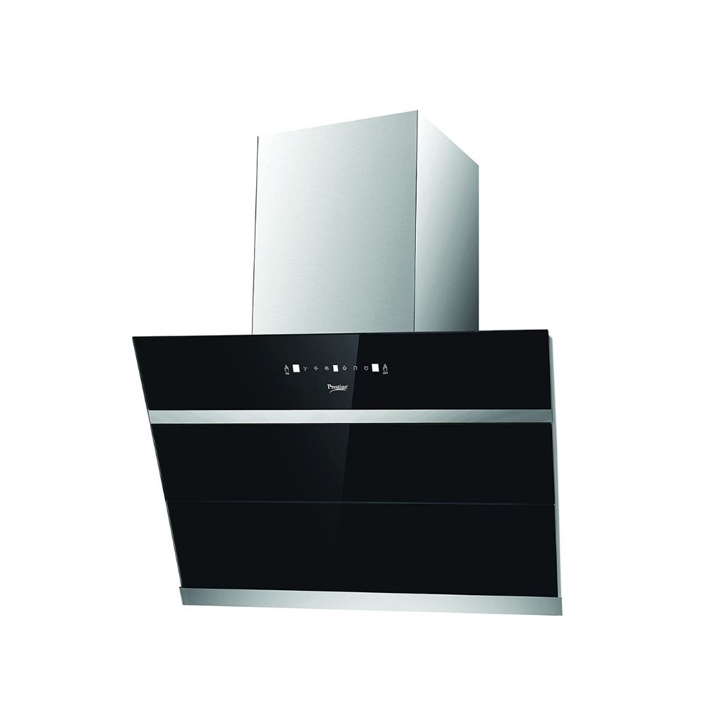 Prestige Zara 600 Auto-clean Glass Kitchen Hood with Revolutionary Motion sensor, 1100m3/HR Suction