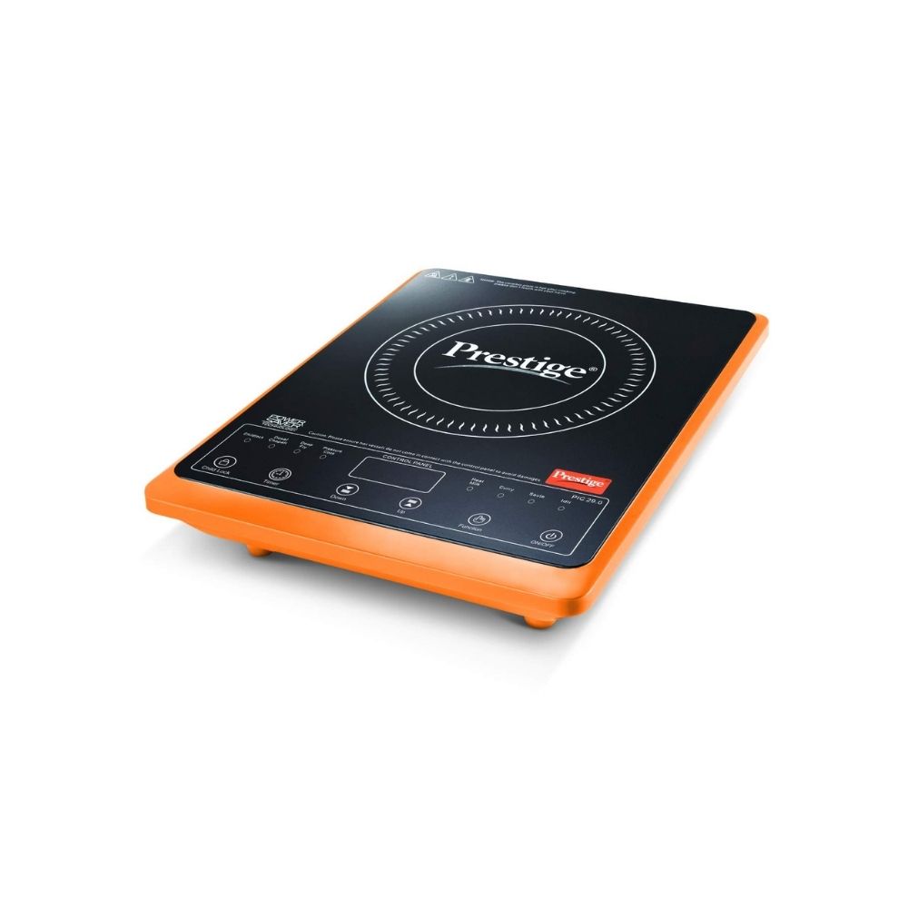 Prestige PIC 29.0 Induction Cooktop  (Orange, Black, Touch Panel)