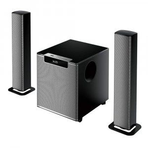 Philips Audio MMS2220B 2.1 Speaker 5.1 Channel 120W Bluetooth Convertible Multimedia Soundbar/Speaker (Black)