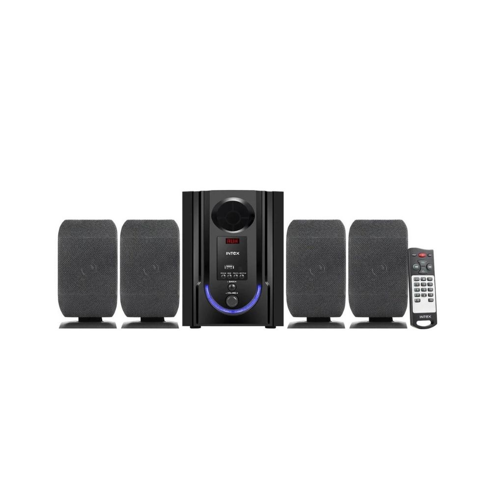 Intex Groove 301 FMUB 4.1 CH 60W Bluetooth Multimedia Speakers