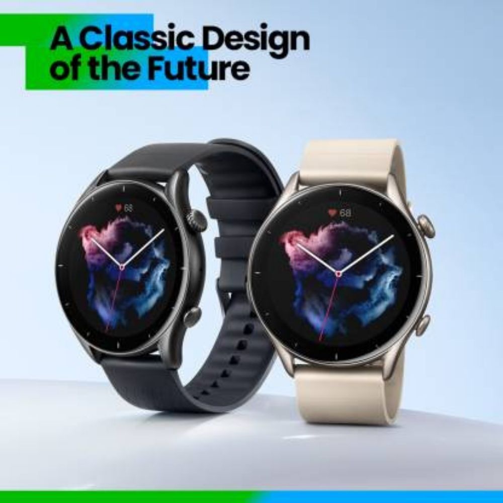 Amazfit GTR 3 Smartwatch(Black)