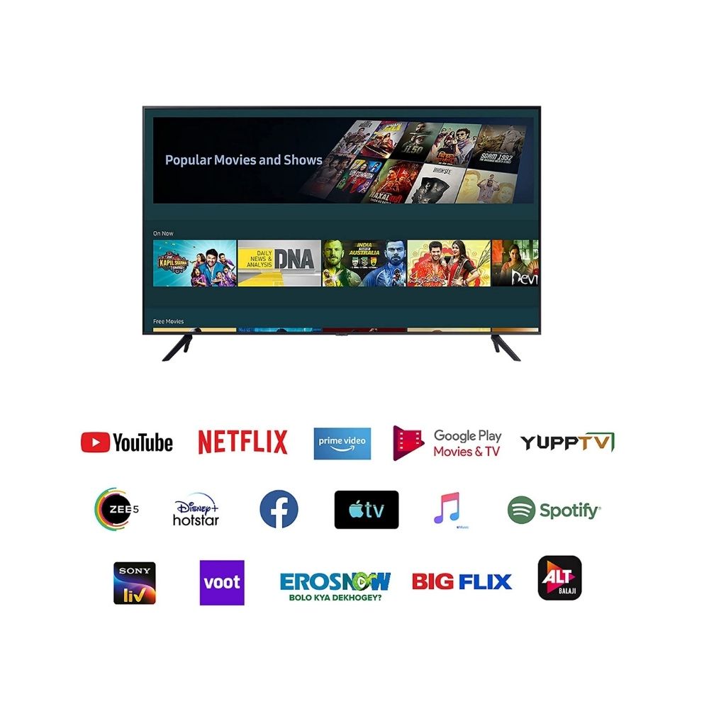 Samsung 109 cm (43 inches) 4K Ultra HD Smart LED TV