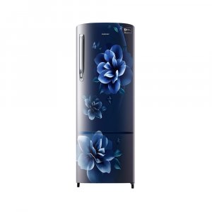 Samsung 225 L 3 Star Inverter Direct cool Single Door Refrigerator (RR26A375YCU/HL, Camellia Blue)