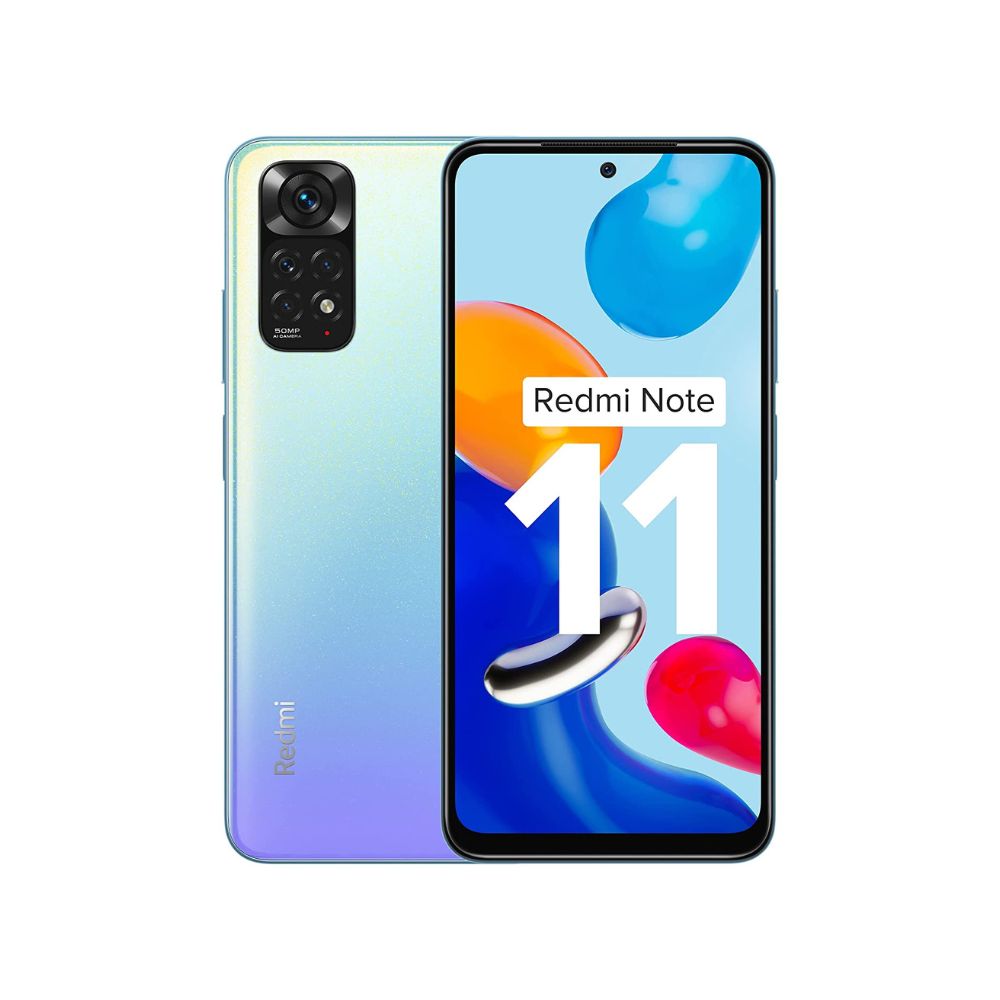 Redmi Note 11 (Starburst White, 4GB RAM, 64GB Storage)