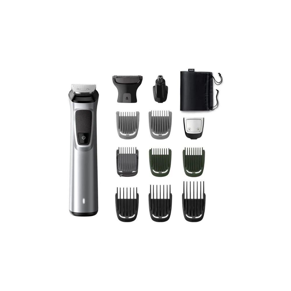 Philips Multi Grooming Kit MG7715/65, 13-in-1 (New Model), Face, Head and Body - All-in-one Trimmer