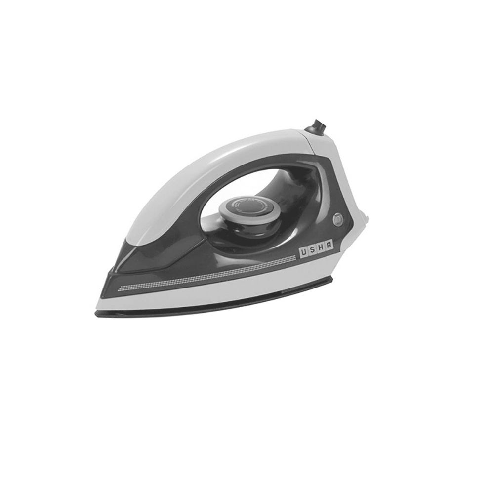 Usha EI 3302 1100-Watt Lightweight Dry Iron (Grey-Black)