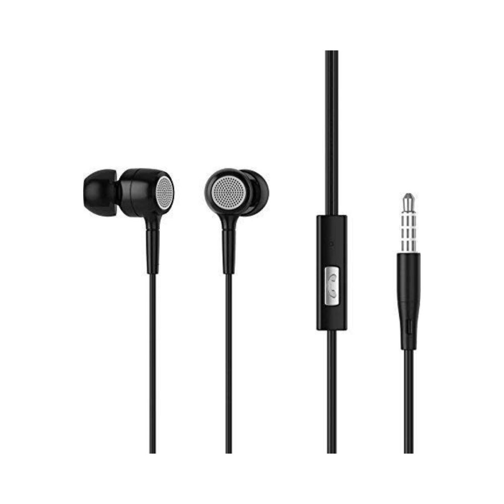 Philips Audio SHE1515BK/94 Upbeat Wired in Ear Earphone with Mic (Black)