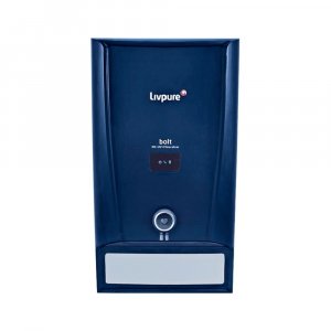 Livpure Bolt Copper 7 L RO + UV + Minerals Water Purifier  (metallic blue)