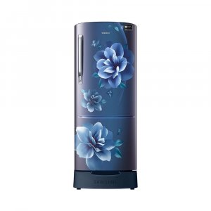 Samsung 192 L 3 Star inverter Direct Cool Single Door Refrigerator Camellia Blue (RR20A282YCU/NL)