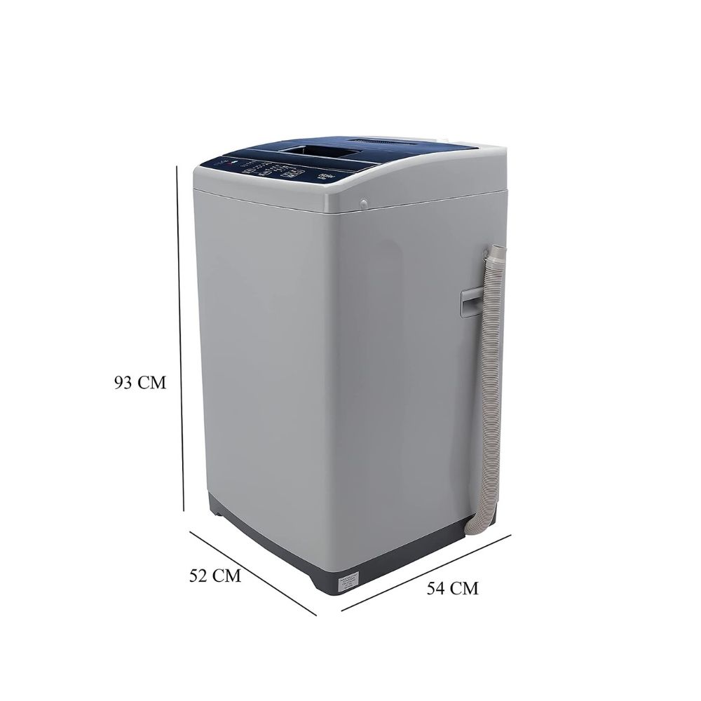 Haier 6.5 Kg Fully Automatic Top Load Washing Machine (HWM65-AE, Moonlight Grey)
