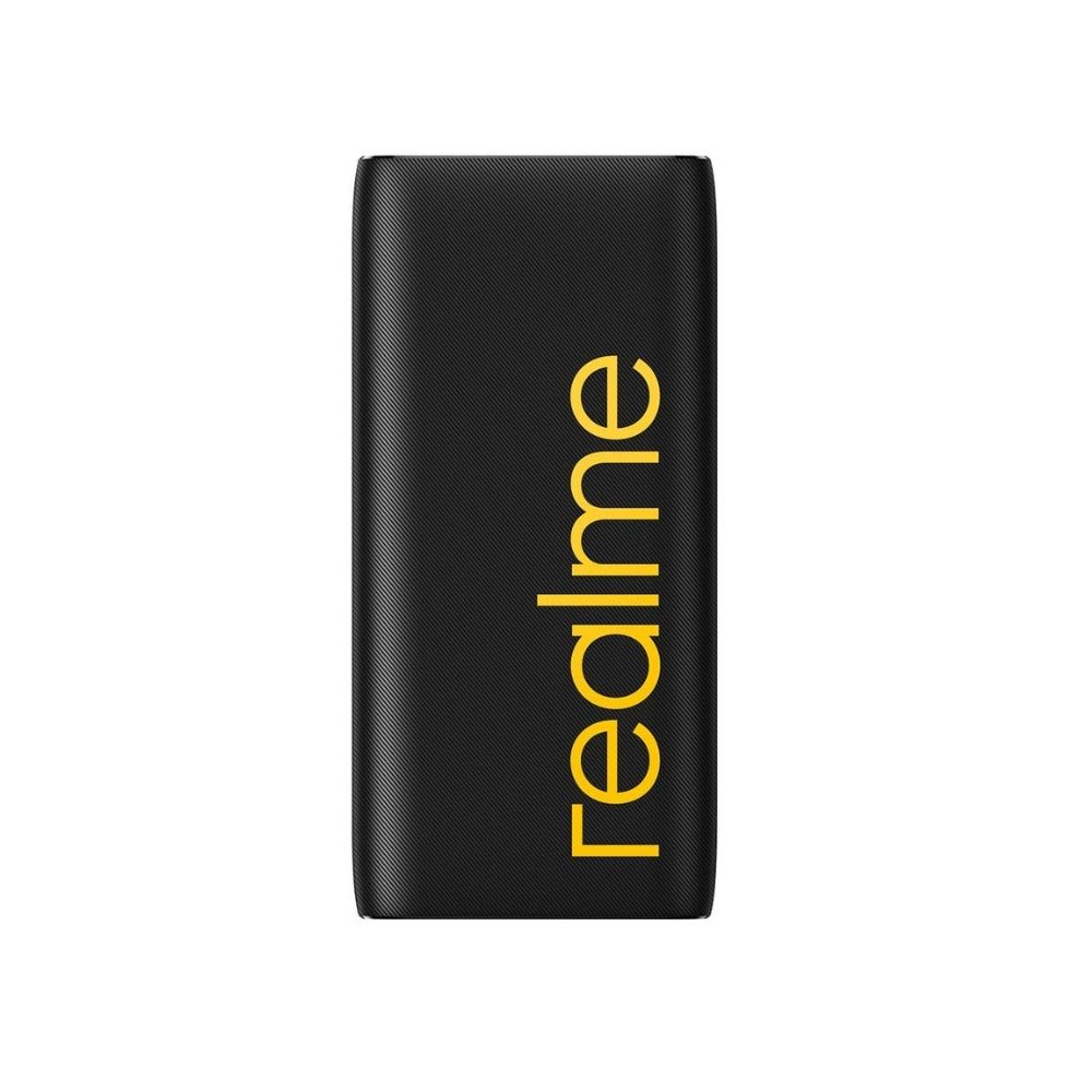 Realme 20000 mAh Power Bank (Quick Charge 2.0, Power Delivery 2.0, 18 W) Black