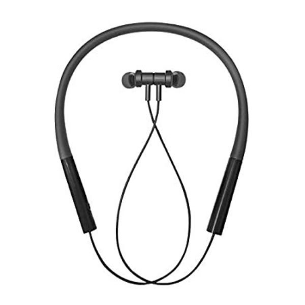Mi Neckband Pro (Black) with Powerful Bass, IPX5, Up to 20hrs Playback, ANC &amp; EN
