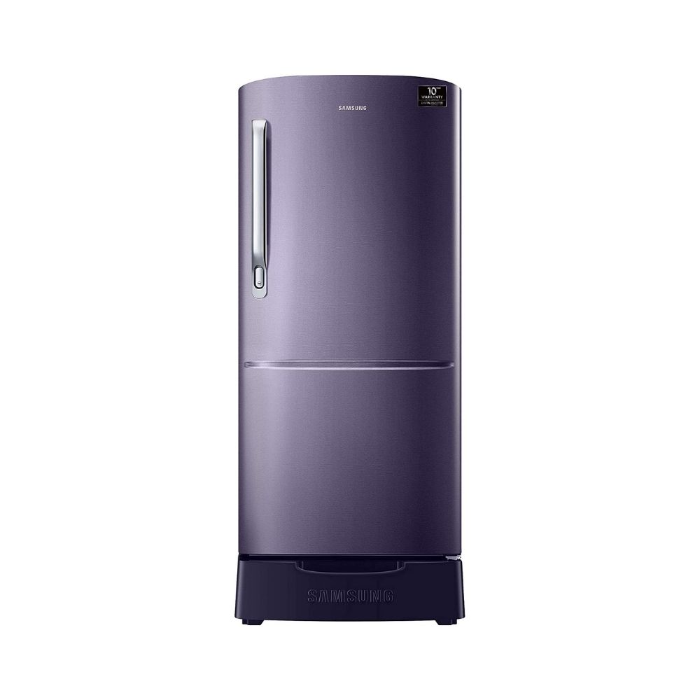 Samsung 192 L 3 Star Direct-Cool Single Door Refrigerator Pebble Blue (RR20T182YUT/HL)