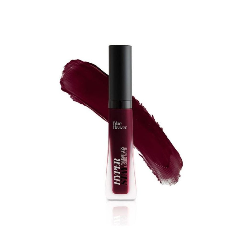 Blue Heaven Hyperstay Liquid Matte Lipcolor, Mystic Maroon-05, 6 ml