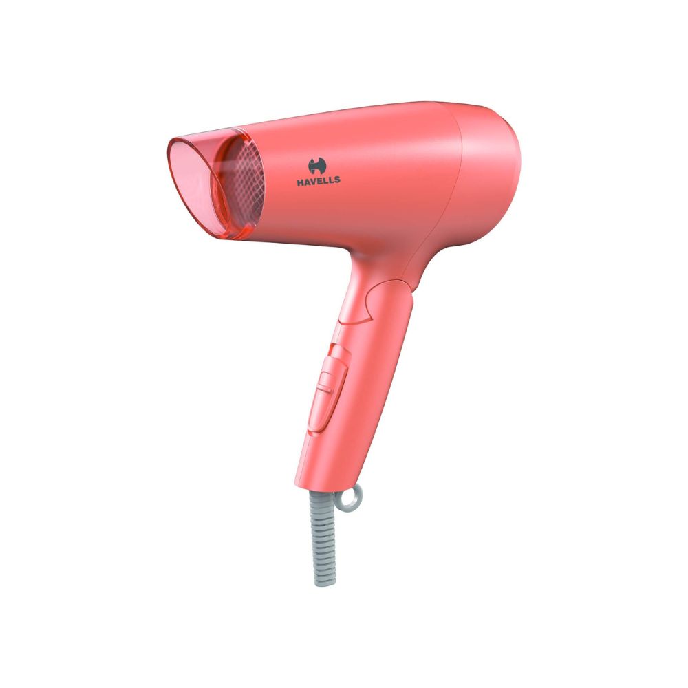 Havells HD2223 1200 W Foldable & Travel Friendly Hair Dryer (Coral)