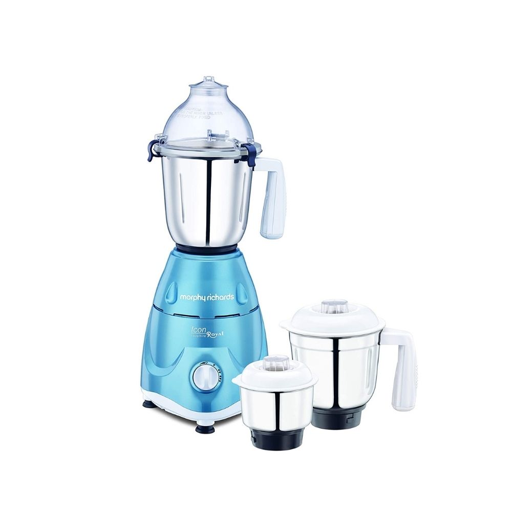 Morphy Icon Royal 600 Watt Mixer Grinder (Sapphire)
