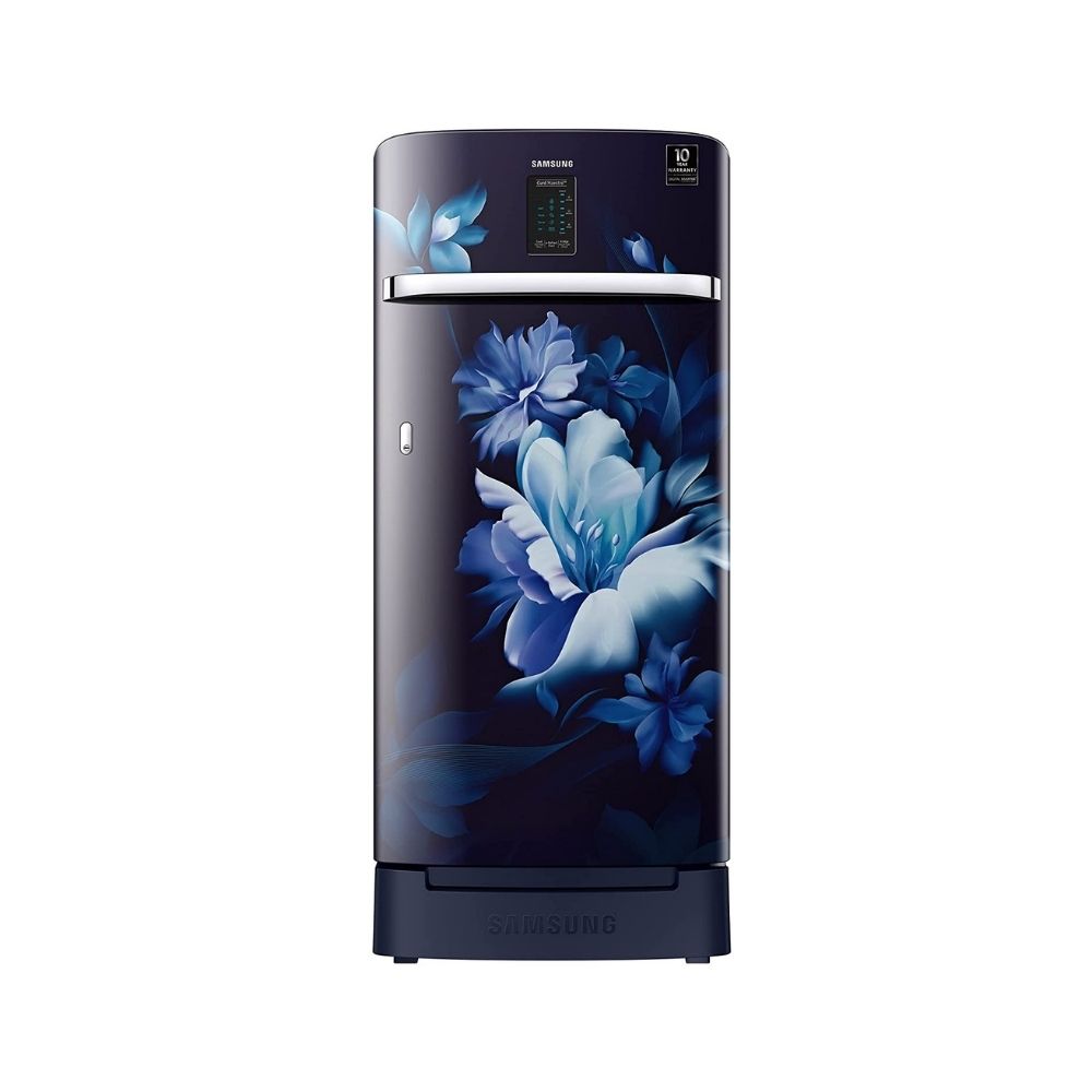 Samsung 192 L 4 Star Direct Cool Single Door Refrigerator Midnight Blossom Blue (RR21A2K2XUZ/HL)
