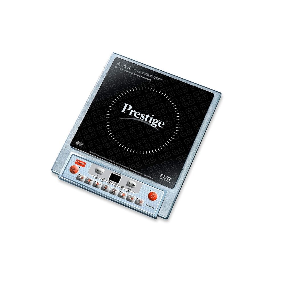 Prestige PIC 1.0 V2 Induction Cook Top  (White, Touch Panel)