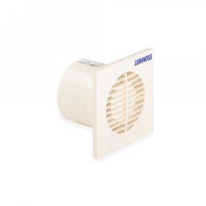 Luminous Vento Axial 100 mm Exhaust Fan for Kitchen (Cut-out Size - Circle Diameter 111 mm, White)