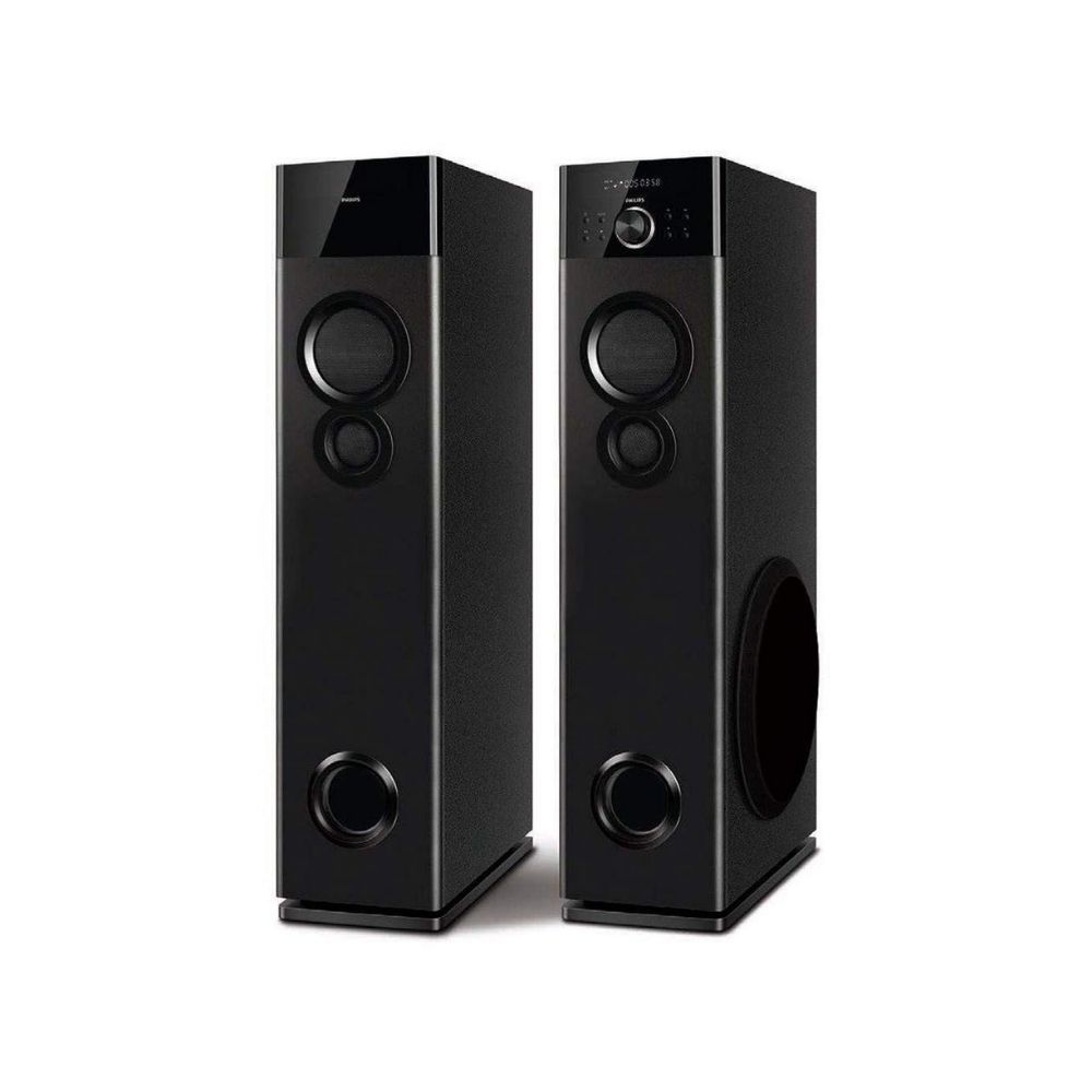 Philips SPA9120B/94 120 W Bluetooth Tower Speaker (Black, 2.0 Channel)