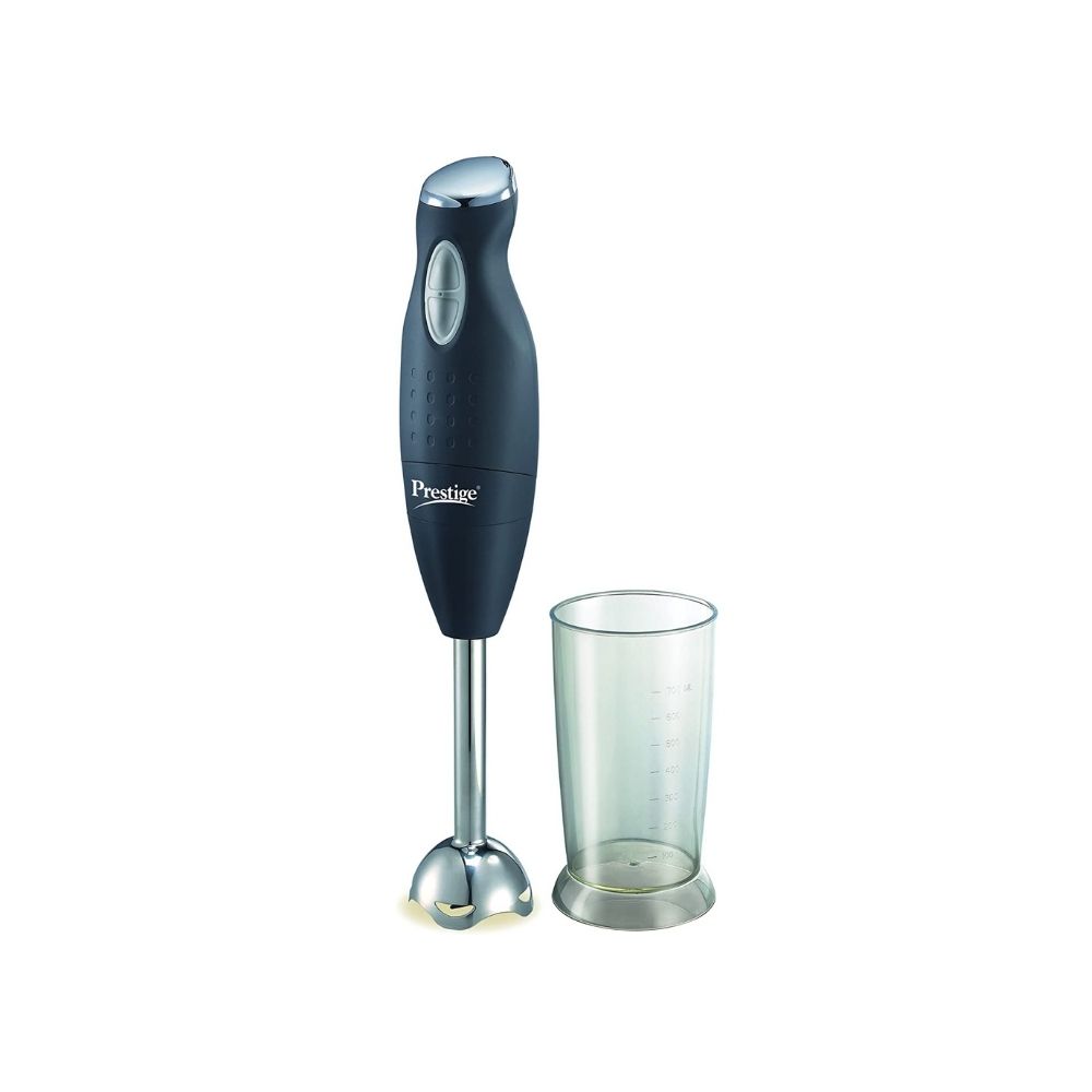 Prestige PHB 5.0 200 Watt 2 Speed Hand Blender with Blending Jar - Black