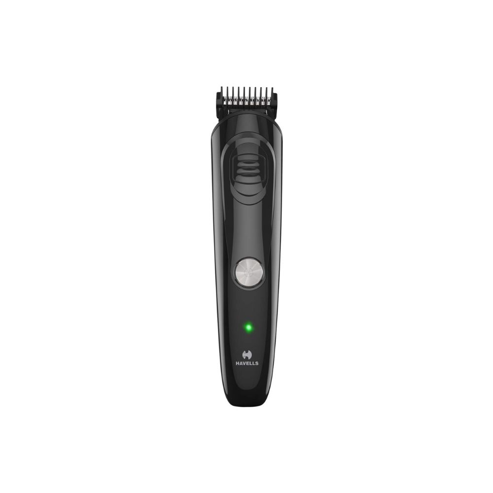 Havells GS6400 Quick Charge Multi-Grooming Kit with Beard, Detail and Nose Trimmer, 50 ,Minutes Runtime (Black)
