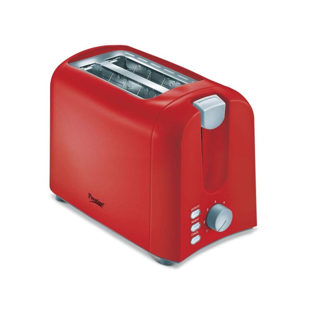 Prestige PPTPR 700 W Pop Up Toaster  (Red)