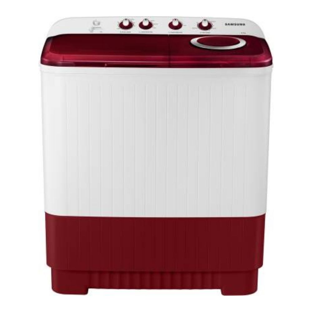 SAMSUNG 9.5 kg Semi Automatic Top Load Red, White  (WT95A4200RR/TL)