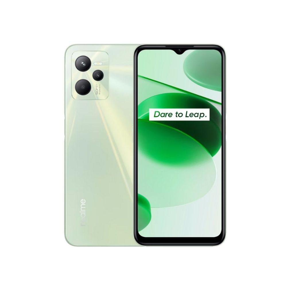 realme C35 (128GB ROM, 4GB RAM, RMX3511GG4128, Glowing Green)