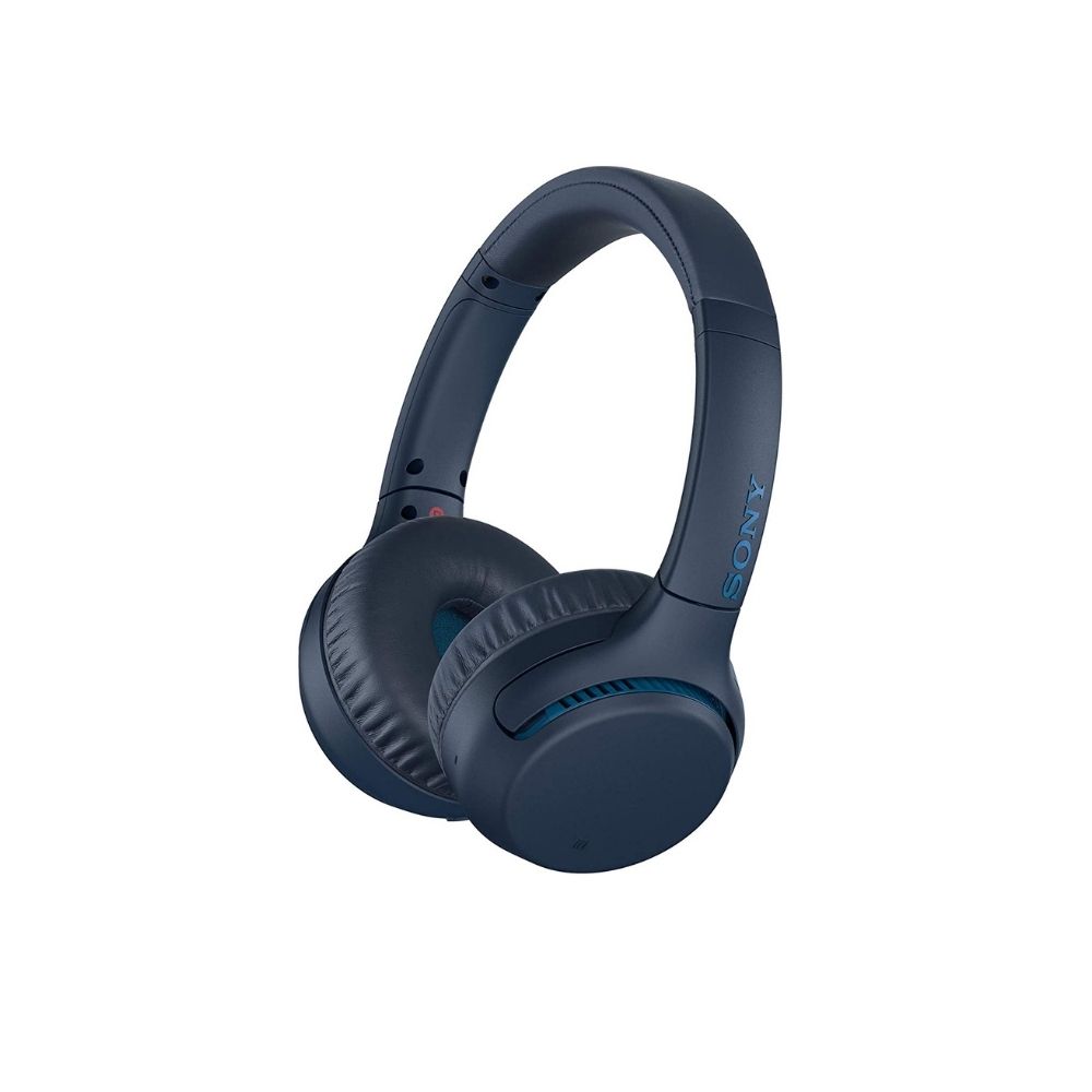 Sony WH-XB700 Wireless Bluetooth On Ear Headphone with Mic (Blue)