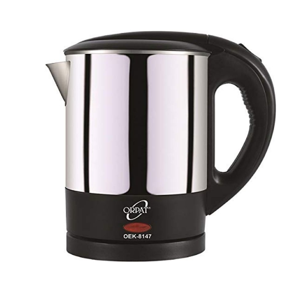 Orpat OEK-8147 1-Litre Cordless Kettle (Stainless Steel)