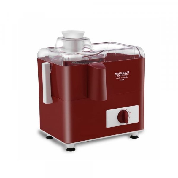 Maharaja Whiteline Mark1 Classic / JE-106 450 W Juicer (1 Jar, Red, White)