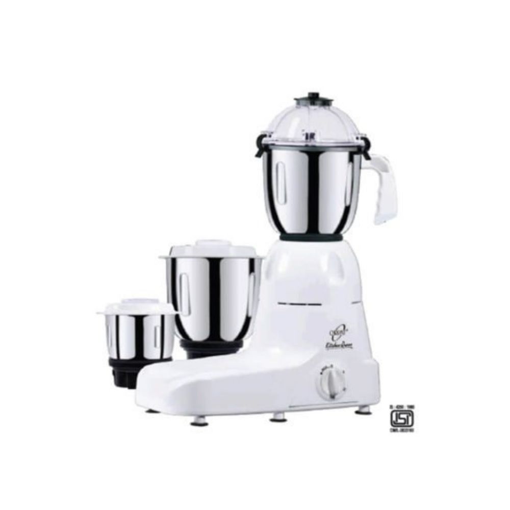 Orpat Kitchen Queen Mixer Grinder (White)