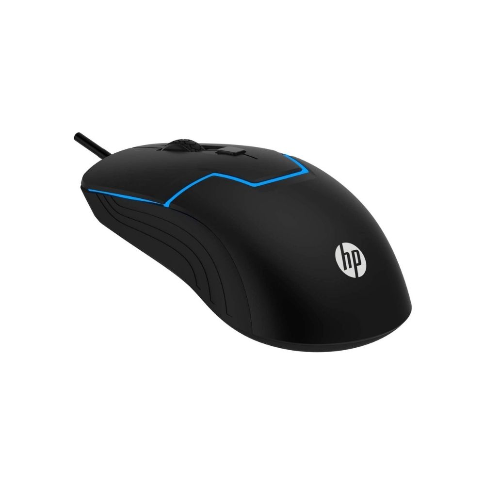 HP M100 Wired Gaming Optical Mouse with Adjustable DPI Settings (3DR60PA)