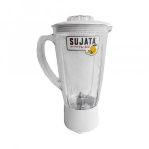 Sujata SU23 Plastic Blender Attach Polycarbonate Jar (White)