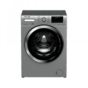 Voltas Beko 8 Kg 5 Star Fully Automatic Front Load Washing Machine (SteamWash, WFL8014VTSC, Grey)