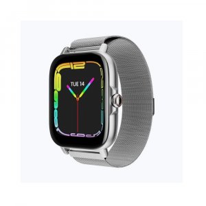 ZEBRONICS FIT 380CH SMART WATCH SPECIAL EDITION METALLIC SILVER