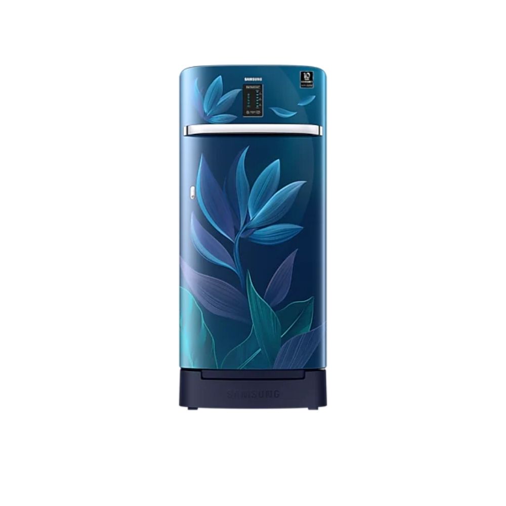 Samsung 198 L 4 Star Direct Cool Single Door Refrigerator Paradise Bloom Blue (RR21A2F2X9U/HL)