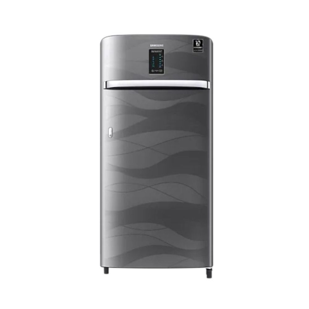 Samsung 198 L 4 Star Direct Cool Single Door Refrigerator Inox Wave (RR21A2E2XNV/HL)
