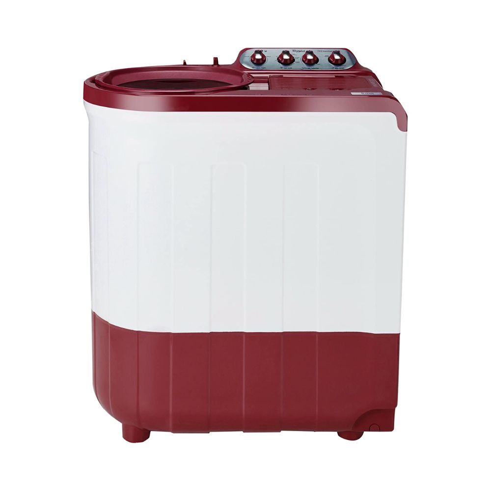 Whirlpool 8 kg 5 Star Semi-Automatic Top Loading Washing Machine (ACE SUPER SOAK 8.0, Coral Red, Supersoak Technology)