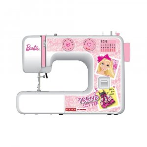 Usha Janome My Fab Barbie Sewing Machine, Silver