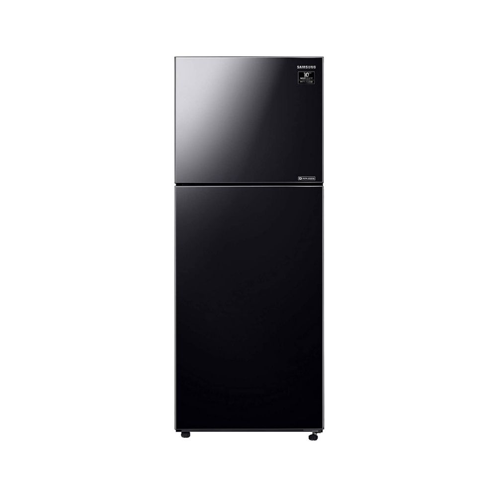 Samsung 394 L 2 Star Inverter Frost-Free Double Door Refrigerator (RT39T50382C/TL, Black)