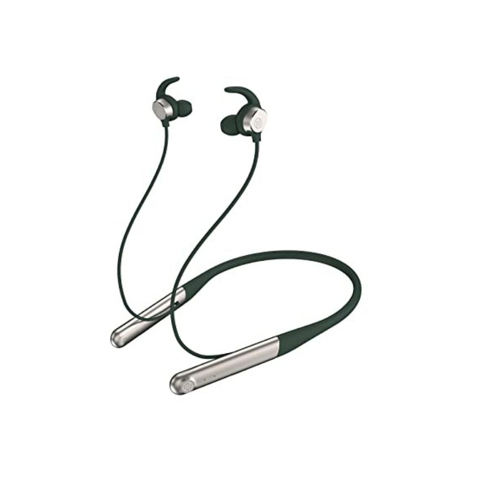 Noise Flair in-Ear Wireless Bluetooth Smart Neckband Earphone (Forest Green)